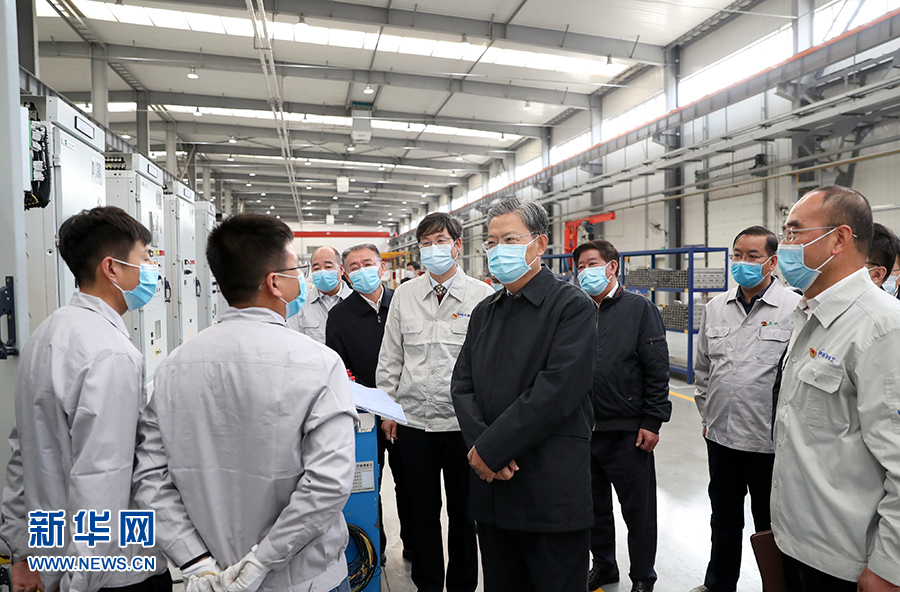 趙樂際在甘肅調研時強調 緊緊圍繞統(tǒng)籌疫情防控和經濟社會發(fā)展決策部署跟進監(jiān)督保障落實