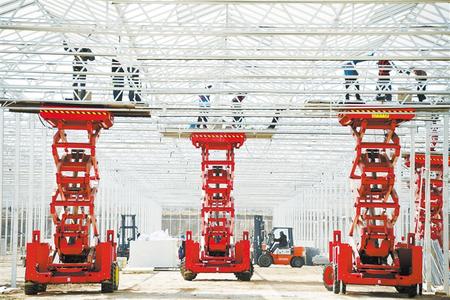 蘭州新區(qū) 不負春光 復工復產正當時