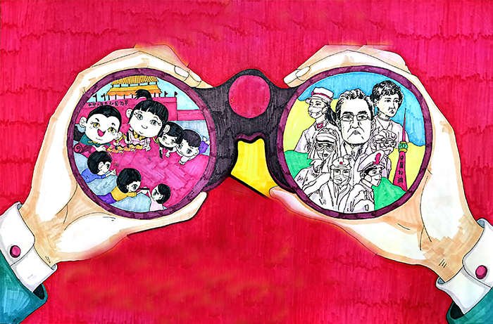 蘭州市第三屆青少年社會主義核心價(jià)值觀主題動(dòng)漫設(shè)計(jì)作品征集評選展示（漫畫插畫 二十八）