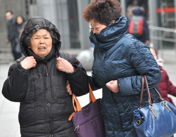 寒潮來襲，心腦血管疾病老年患者增加