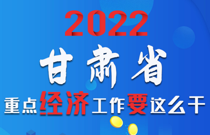 【甘快看·圖解】速覽！2022甘肅省重點(diǎn)經(jīng)濟(jì)工作要這么干！