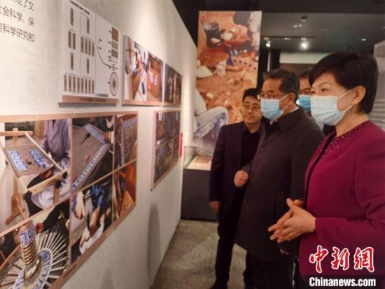 圖為展覽現(xiàn)場(chǎng)?！●T志軍 攝