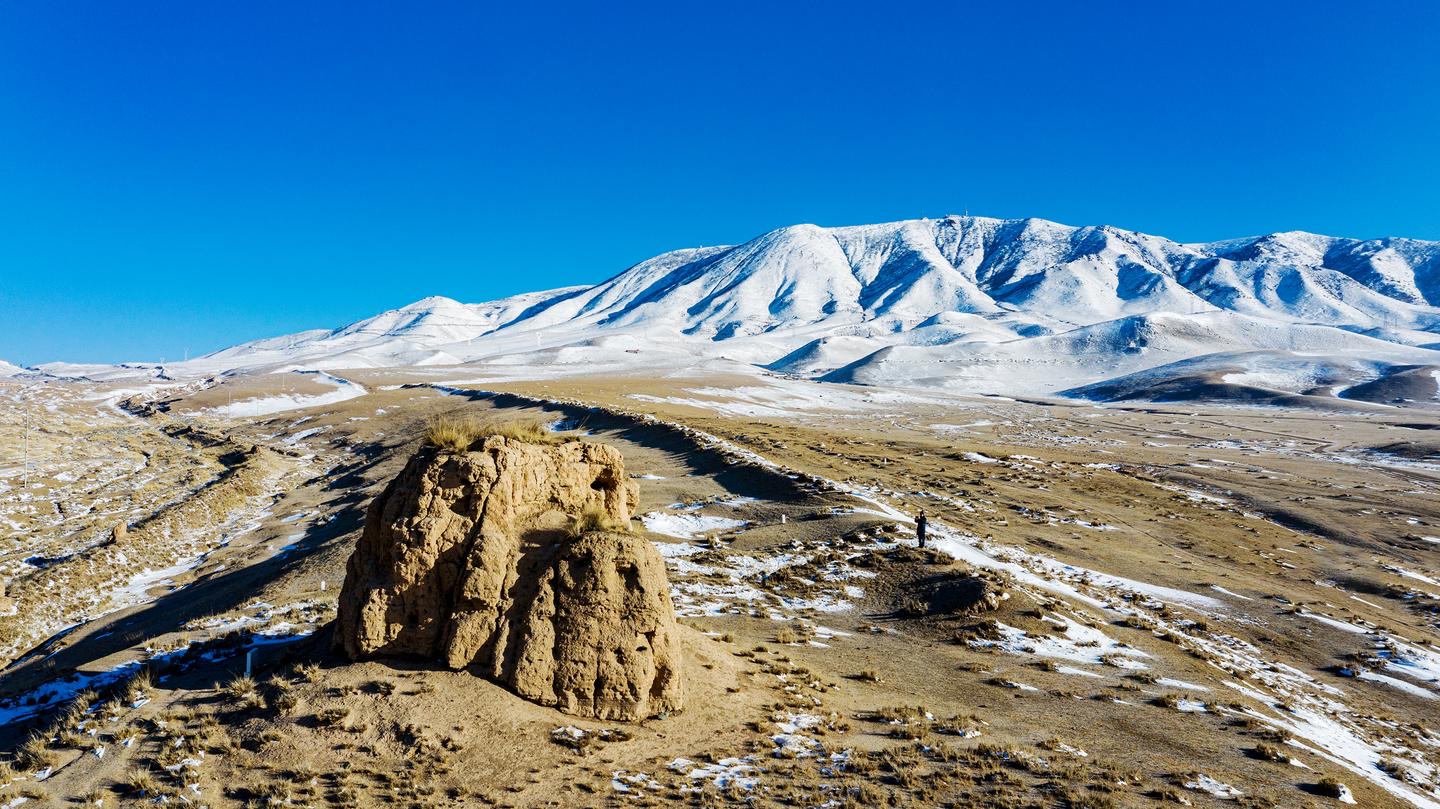 【輪播】武威天祝:祁連山烏鞘嶺段雪后初霽 靜美如畫(huà)_fororder_8