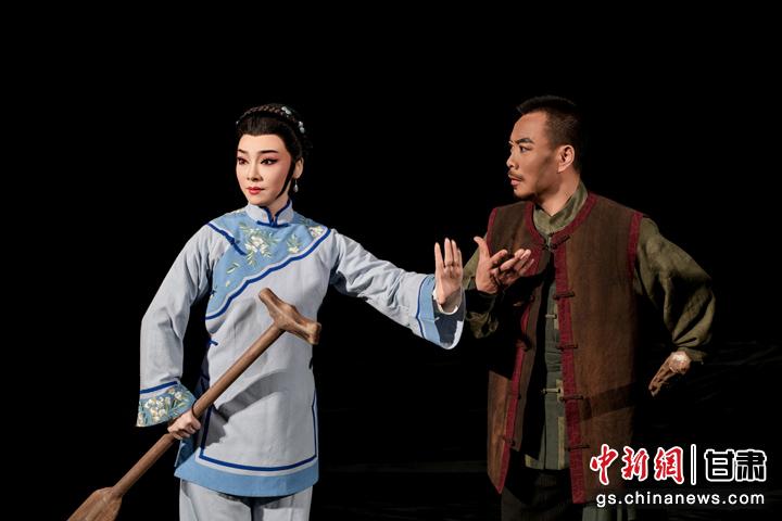 圖為演出劇照。甘肅省隴劇院供圖