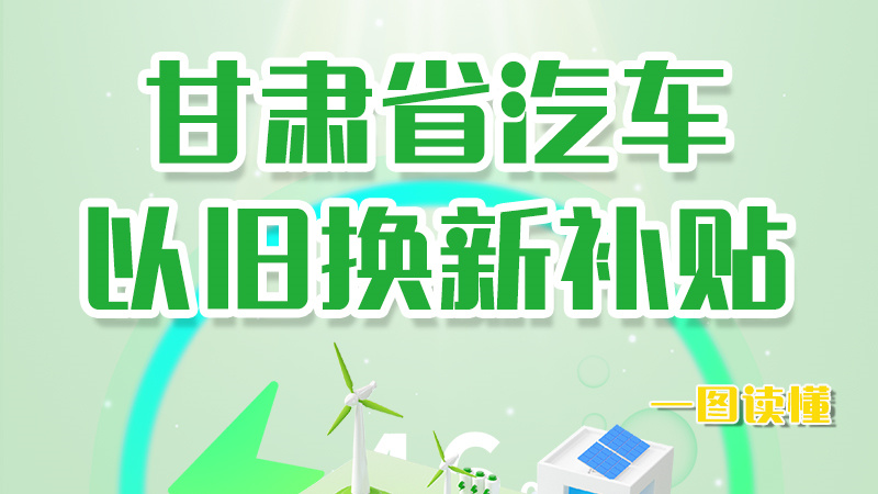 海報(bào)|重大利好！甘肅省汽車以舊換新補(bǔ)貼來(lái)了