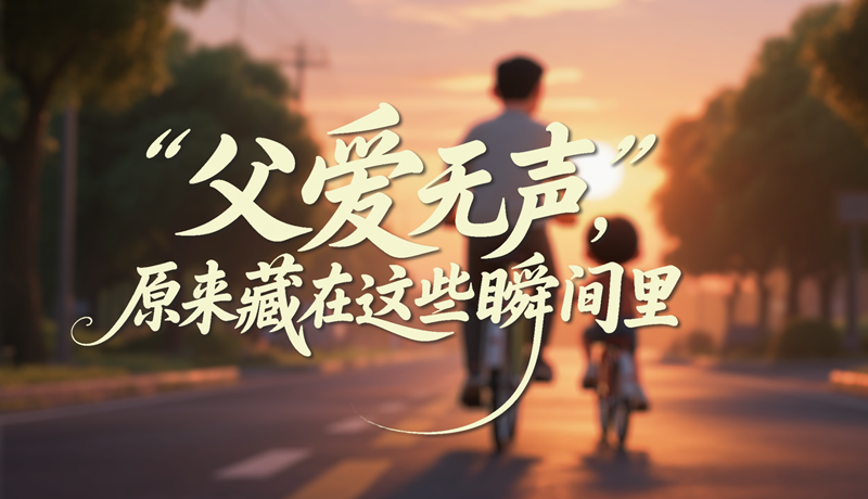 AI視頻|父愛(ài)無(wú)聲，原來(lái)藏在這些瞬間里